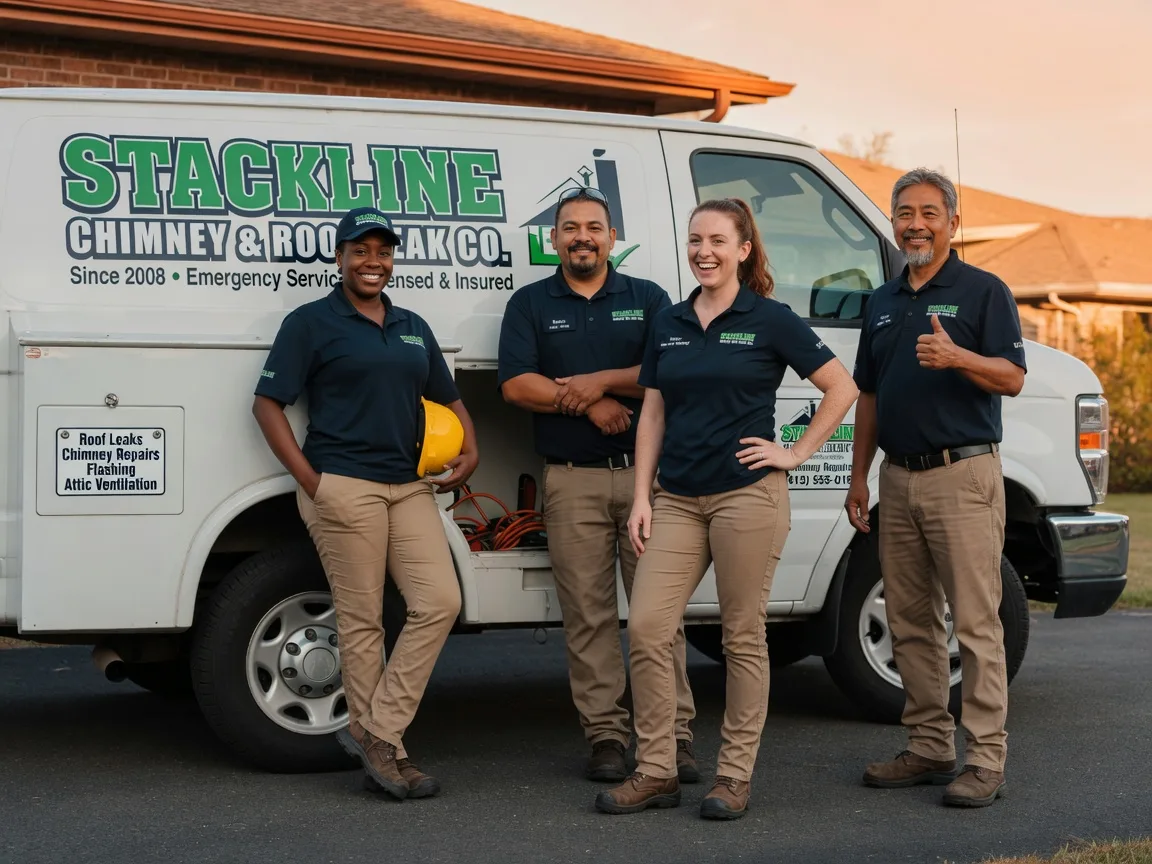 Chimney flashing repair company in Pocasset, MA